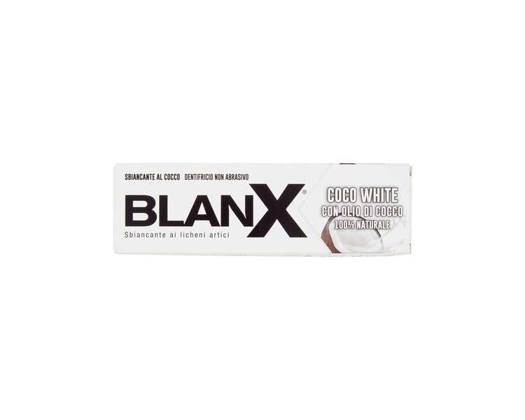 BlanX Coco White Toothpaste with Coconut Oil 75ml