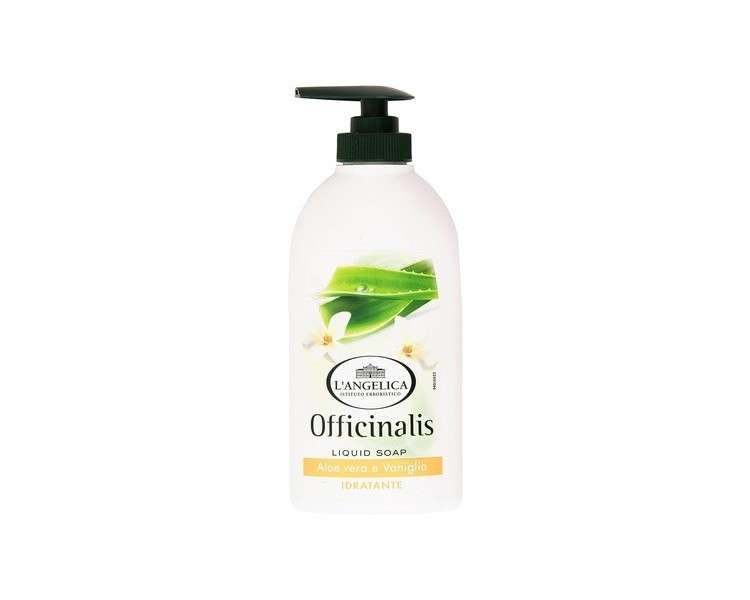 L'Angelica Officinalis Moisturizing Liquid Soap Aloe Vera and Vanilla 300ml