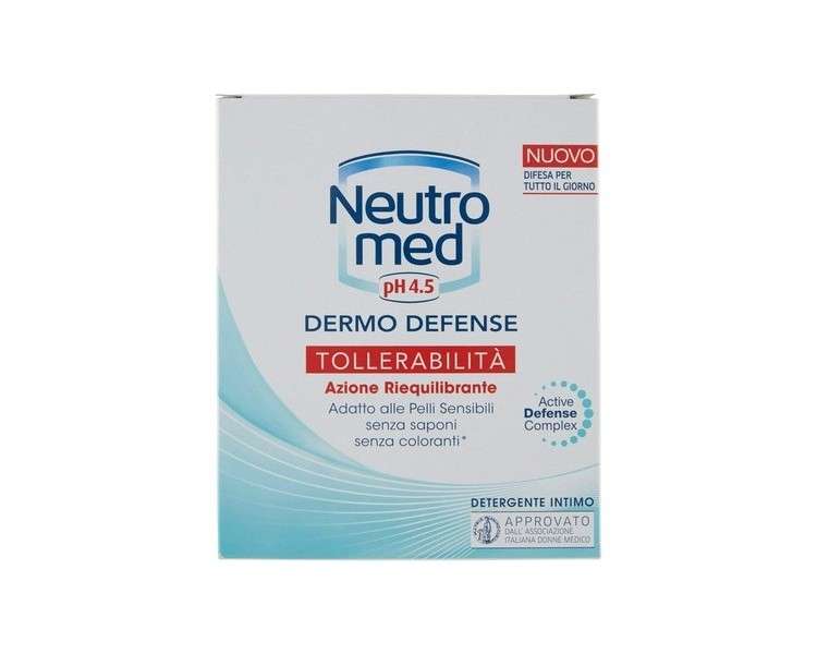 Neutromed Tolerability Intimate Cleanser Dermo-Defense Line 6.76 Fluid Ounces 200ml Bottle