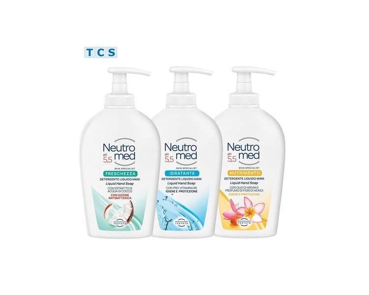 NEUTROMED Liquid Soap pH 5.5 - 3 Varieties 300ml