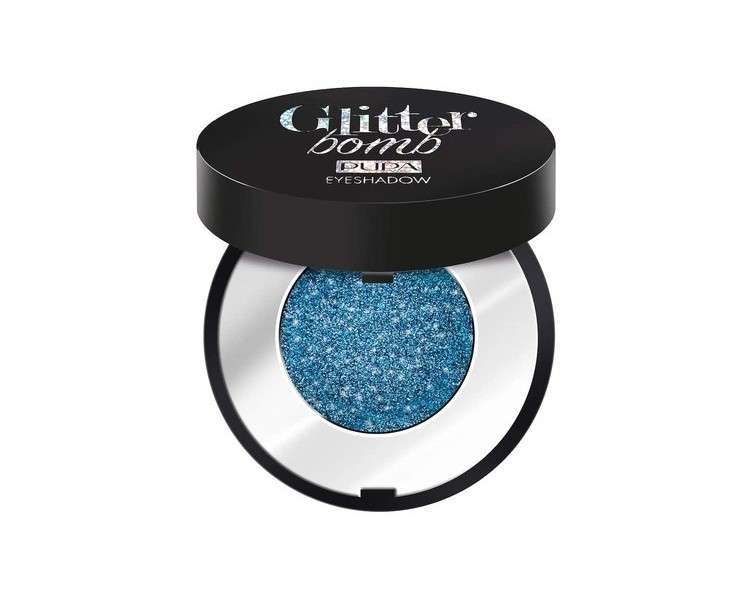 Pupa Glitter Bomb Eyeshadow 05 Crystallized Blue