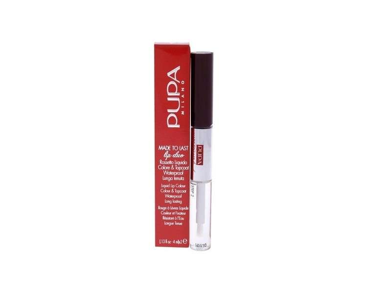 Pupa Milano Made To Last Lip Duo Liquid Lipstick N. 017 Red Wine 29g