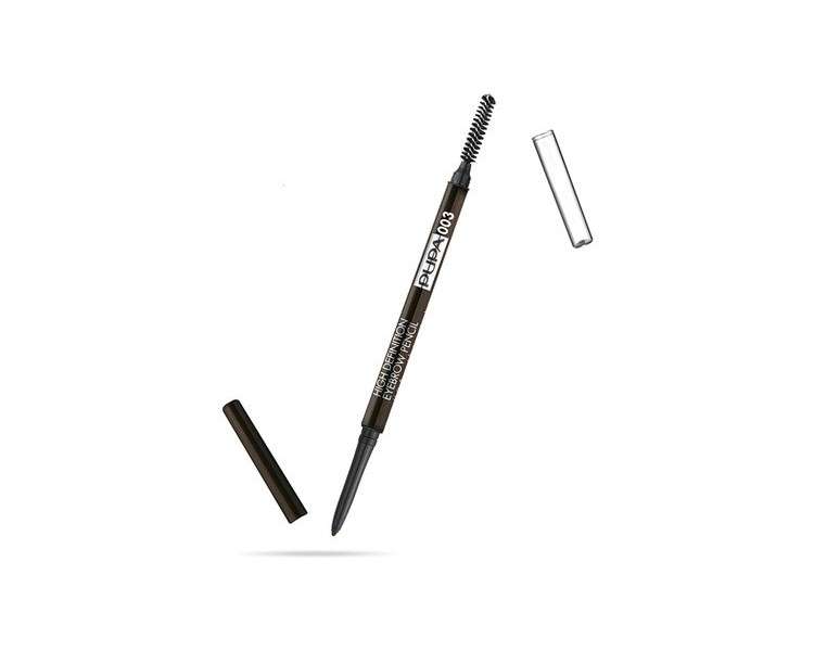 Pupa High Definition Eyebrow Pencil 003 Dark Brown 0.09g