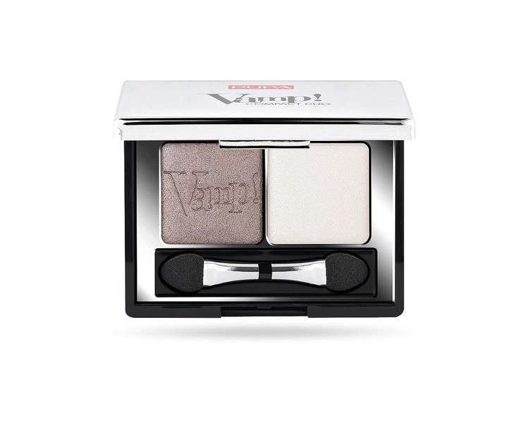 PUPA Vamp! Compact Duo 008 eyeshadow Cream Taupe