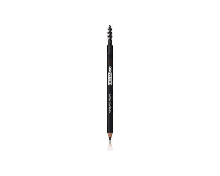 PUPA Milano Long Lasting Waterproof Eyebrow Pencil 1.1g Dark Brown