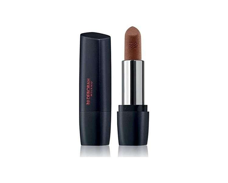 Deborah Milano Red Mat Matte Lipstick with Collagen and Hyaluronic Acid 26 Nude Skin 4.5g