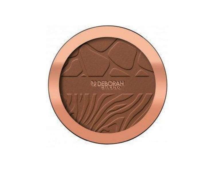 Bronze Face Powder Maxi Terra Safari 03 with Brush M-3