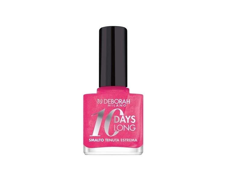 Deborah Milano 10 Days Long Nail Enamel 902 Spring Fuchsia