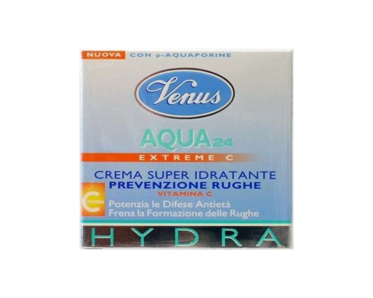 VENUS Aqua24 Face Cream Prevention Wrinkles Extreme C 50ml