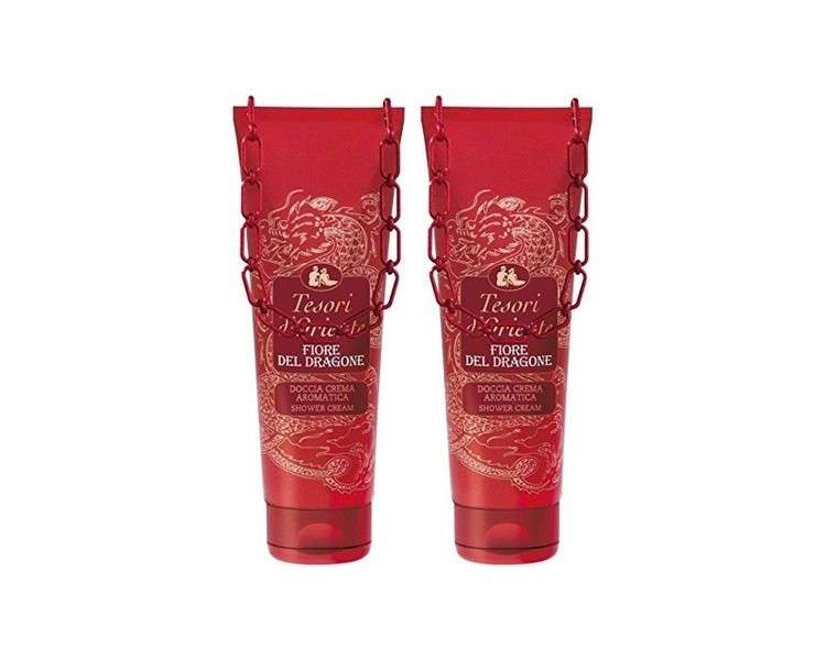 Tesori d'Oriente Fiore del Dragone Shower Cream 8.45 Fluid Ounce (250ml)