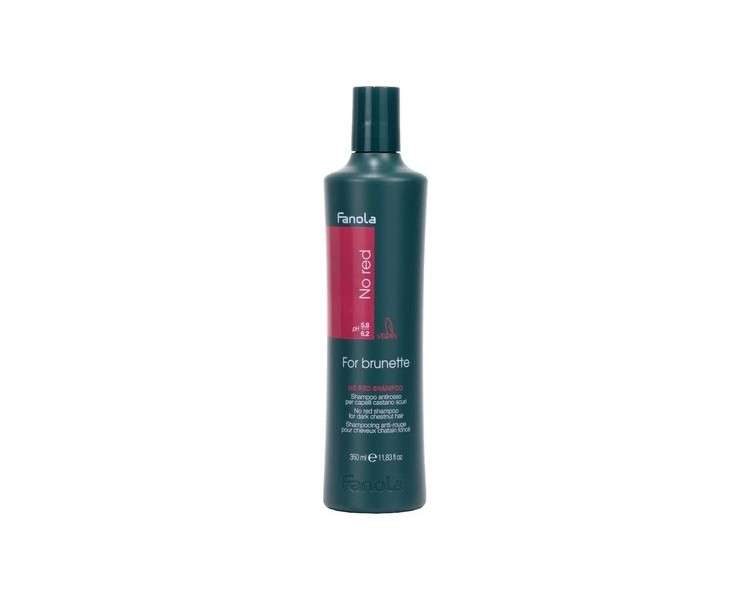 Fanola No Red Shampoo Anti Red Reflexes On Colored and Natural Hair with Dark Tones 350ml