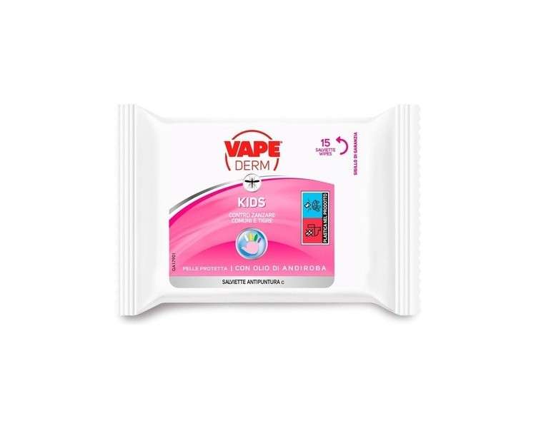 Vape Derm Sensitive Wipes