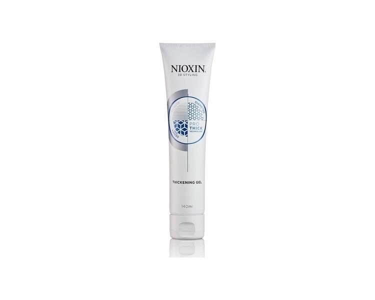 Nioxin 3D Styling Hair Thickening Gel Strong Hold for Thin Hair 140ml