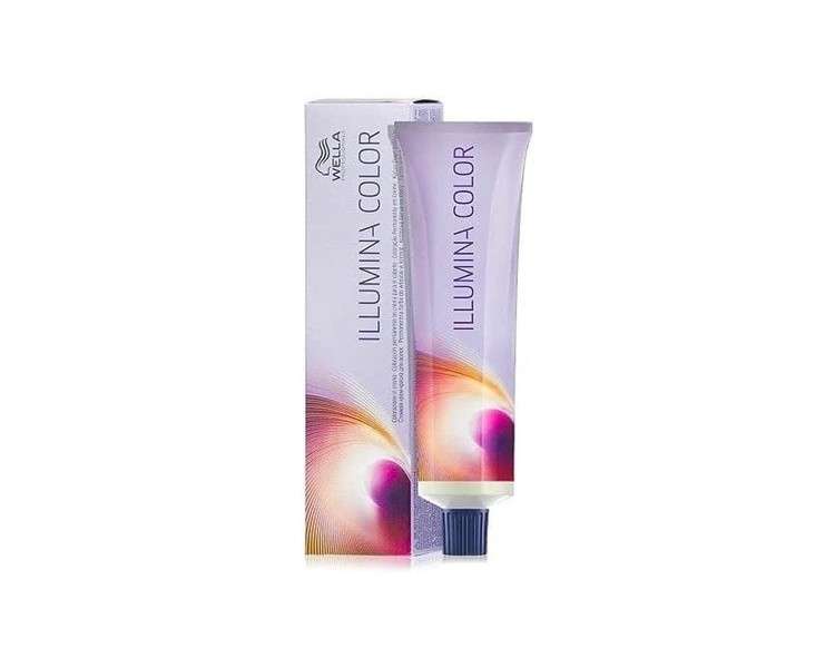 Wella Illumina Color Permanent Creme Hair Color 10/38 Light Blonde Gold Pearl 60ml