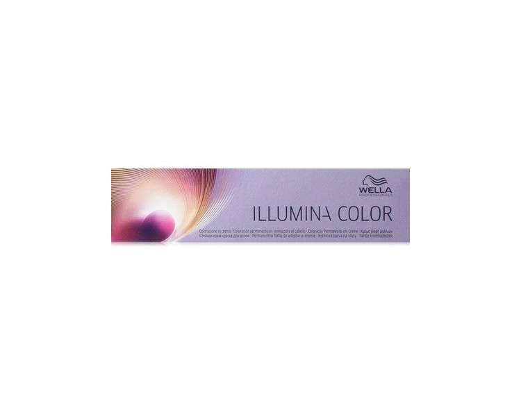 Wella Illumina Color Permanent Creme Hair Color 8/1 Light Blonde 60ml