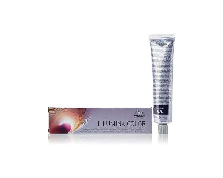 Wella Illumina Color 7/81 Medium Pearl Ash Blonde 60ml