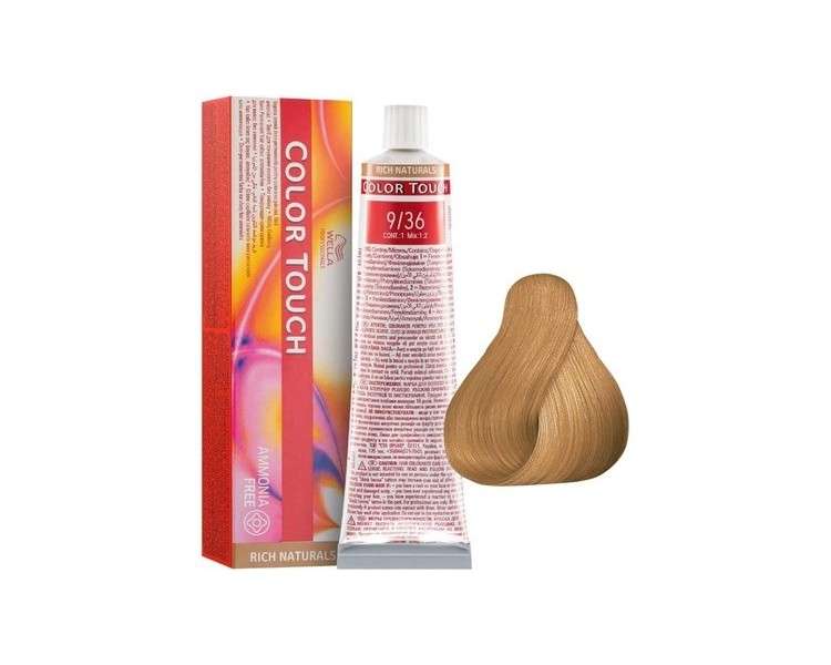 9/36 Wella Color Touch Very Light Gold Violet Blonde 60ml