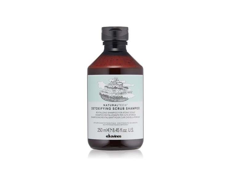 Davines Natural Tech Detoxifying Scrub Shampoo for Atonic Scalp 250ml
