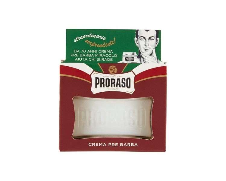 Proraso Pre Shave Cream Red 100ml