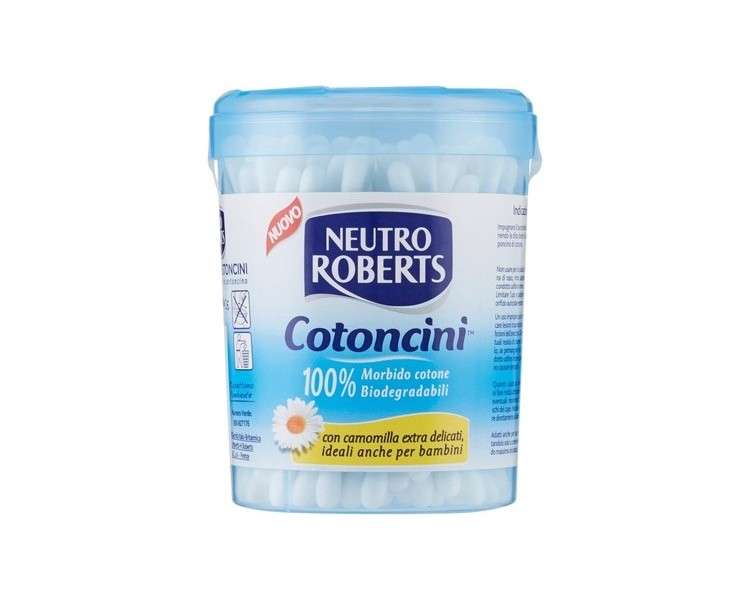 Neutro Roberts Chamomile Extra Soft Cotton Buds 100 Pieces