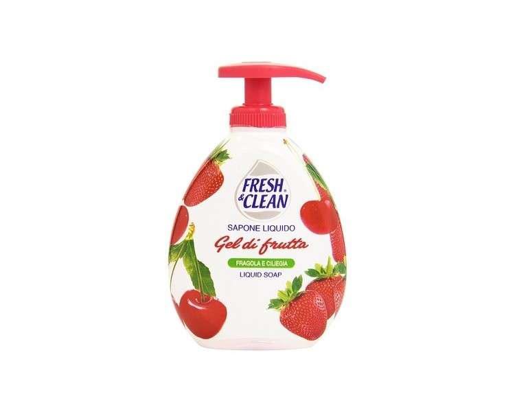 Fresh & Clean Strawberry Cherry Liquid Soap 300ml