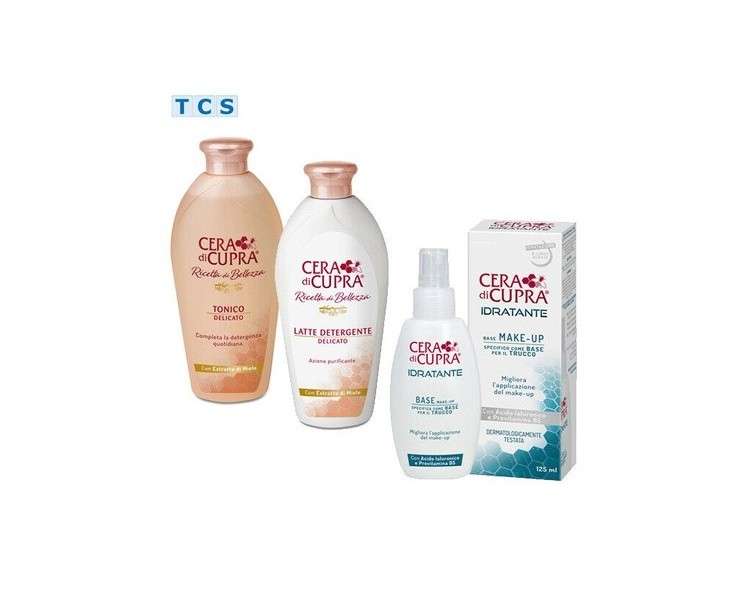 CERA di CUPRA Facial Water Cleansing Milk Base Makeup 3x Facial Care