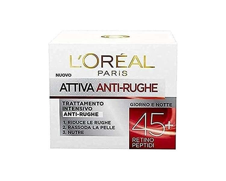 L'Oreal Dermo Expertise Active Vase Face Wrinkle Cream 45+ 50ml