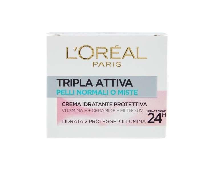 L'Oréal Paris Cream Triple Active 50ml Protective Normal Skin