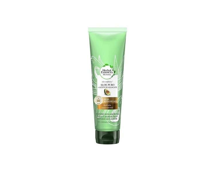 Herbal Organic Aloe and Aguacate Conditioner 275ml