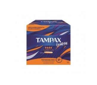 Tampax Compak Super Plus White