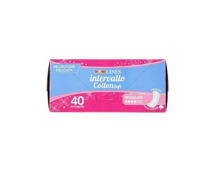 Lines Range Sensitive Panty Liner 40 Pieces