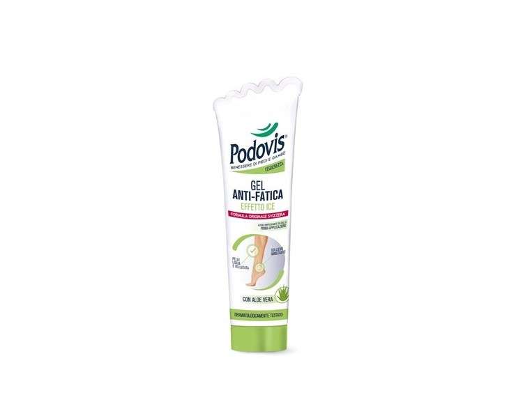 Podovis Anti-Path Gel Refreshing and Deactivating Tired Leg Cream Immediate Relief Soft and Moisturizing Skin Eliminates Heaviness and Fatigue 150ml