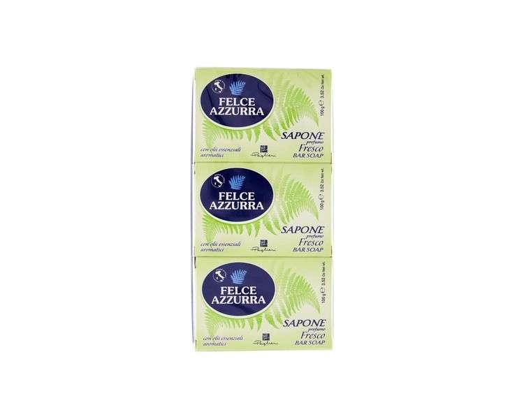 Felce Azzurra Soap Fresh Scent 100g - Pack of 3