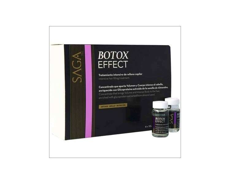 SAGA Botox Effect Intensive Filler Capillary Treatment 6 x 10ml