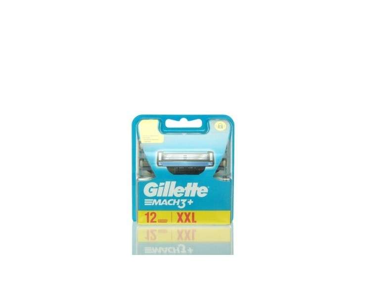 Gillette MACH3 Razor Blades 12 Pieces