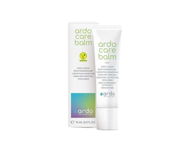 Ardo Care Balm 10ml Vegan Nipple Cream for Breastfeeding Mothers