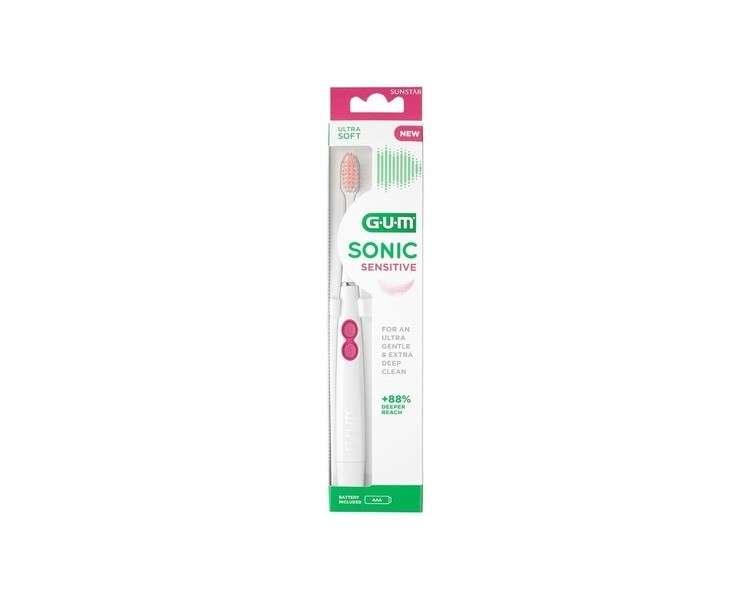 GUM Sonic Sensitive Ultra Soft Toothbrush 4101