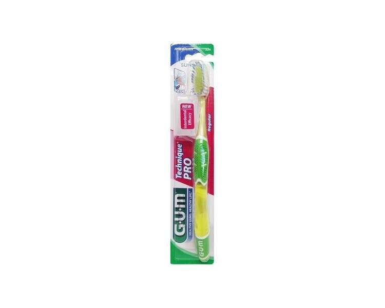 GUM Technique Pro Toothbrush with Medium Bristles