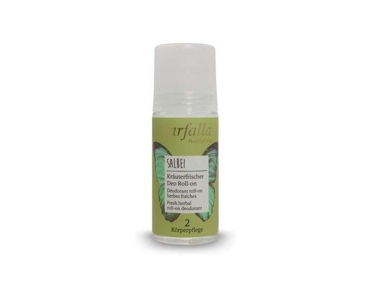 Farfalla Sage, Herbal Freshener Deo Roll-On, 50 Ml