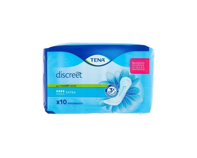 Tena Discreet Extra 10 Pieces