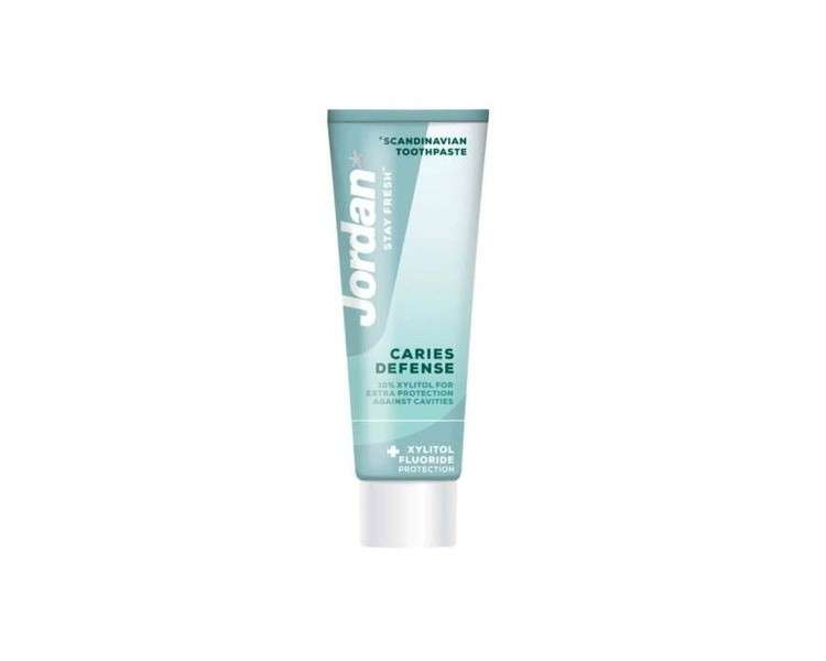 Jordan Caries Defense Scandinavian Toothpaste 75ml