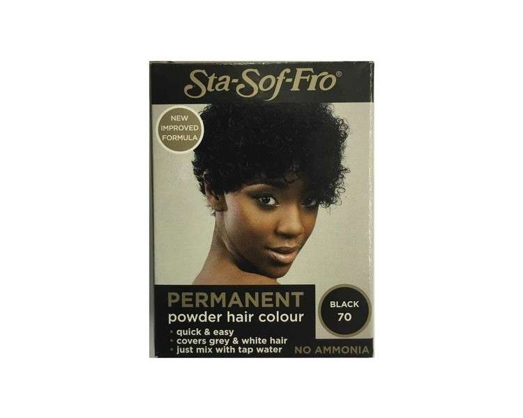 Sta Sof Fro Permanent Hair Colour Powder Black