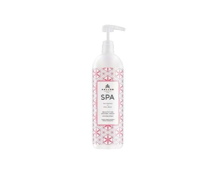 Kallos Spa Beautifying Shower Gel with Rose Extract 1000ml