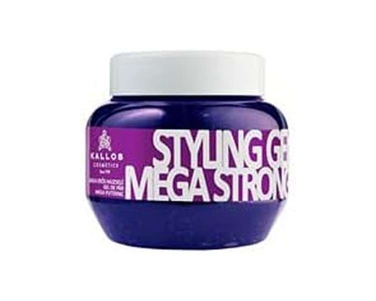 Kallos Mega Hold Styling Gel 275ml Purple