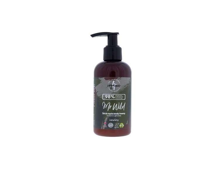 4organic Mr Wild Root Citrus Beard and Face Cleanser 200ml