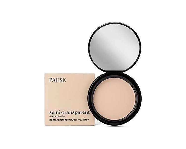 Paese Cosmetics 1A Warm Beige Semi-Transparent Matte Powder 9g