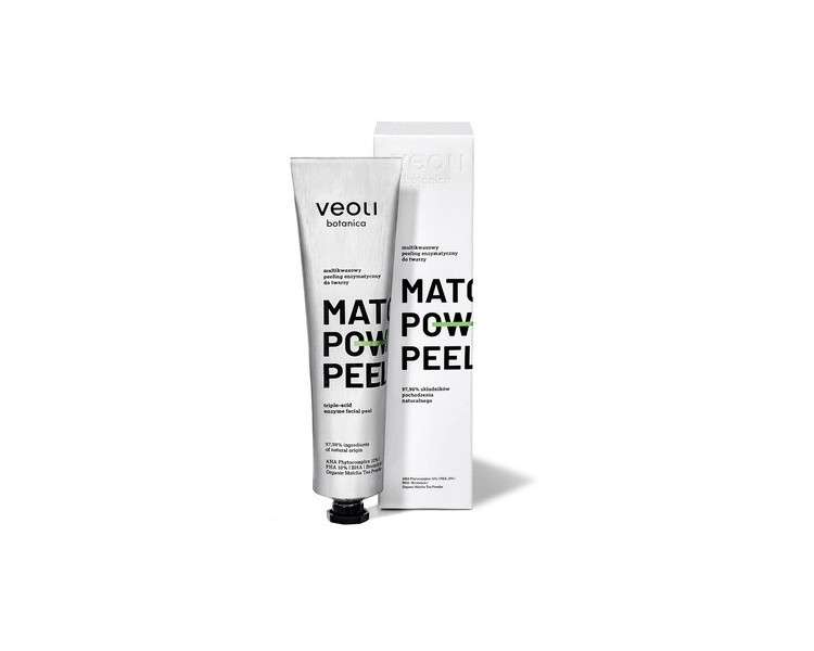 VEOLI BOTANICA Focus Matcha Power Peel Enzymatic Multi-Acid Face Peel 75ml