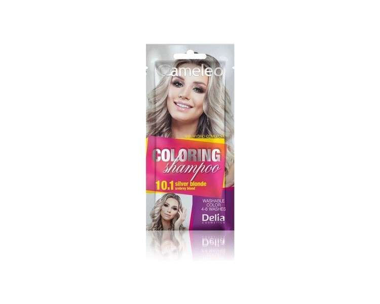 Cameleo Silver Blonde Coloring Shampoo 40ml 10.1