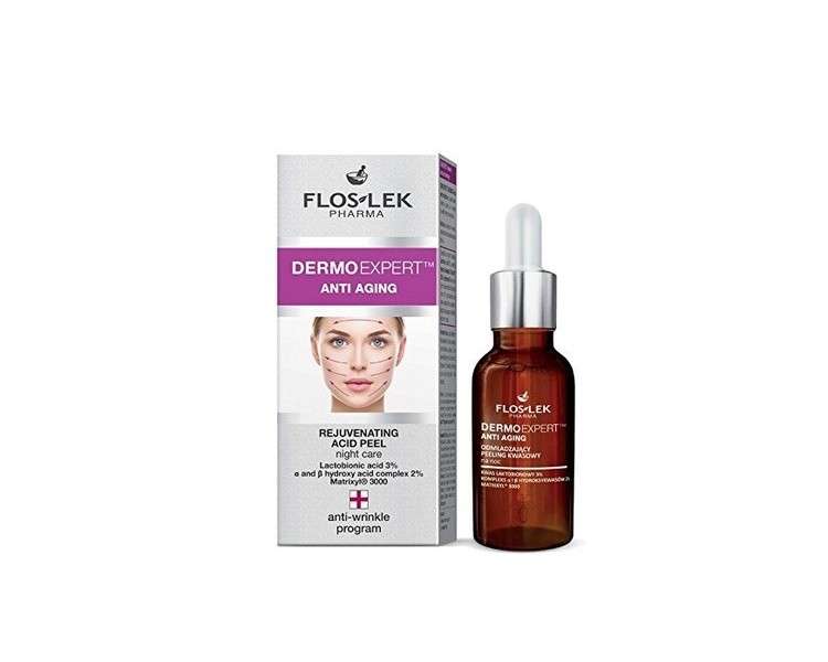 Floslek Pharma DERMO EXPERT Anti Aging Acid Peel with Almond Acid