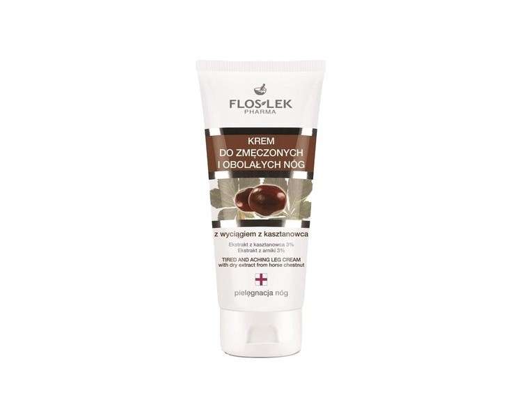 Floslek Tired and Aching Leg Cream with Horse Chestnut Extract 75ml